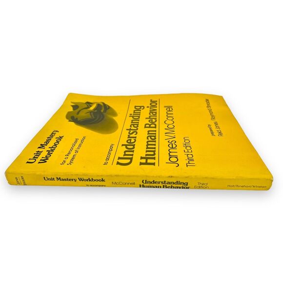 Understanding Human Behavior : Unit Mastery Workbook (3rd Edition, 1980) GOOD - Picture 7 of 16